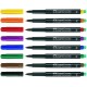 Faber-Castell 152504 marcador permanente Negro, Azul, Oro, Rojo 4 pieza(s)